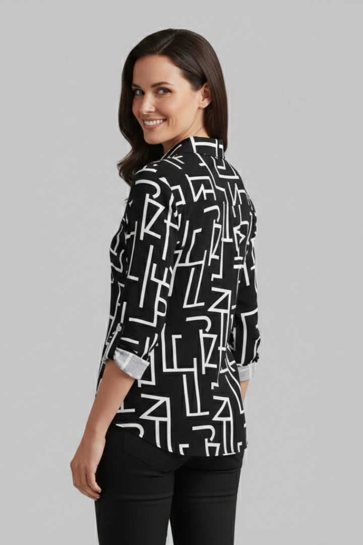 Caelia - Blusa con Manga Larga