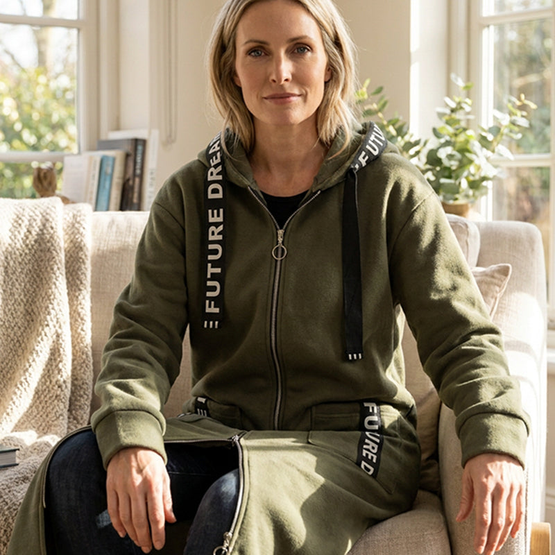 Nora - Chaqueta Oversize con Capucha