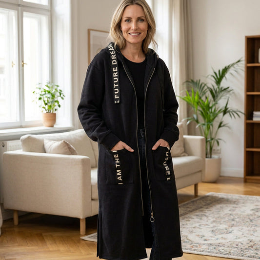Nora - Chaqueta Oversize con Capucha