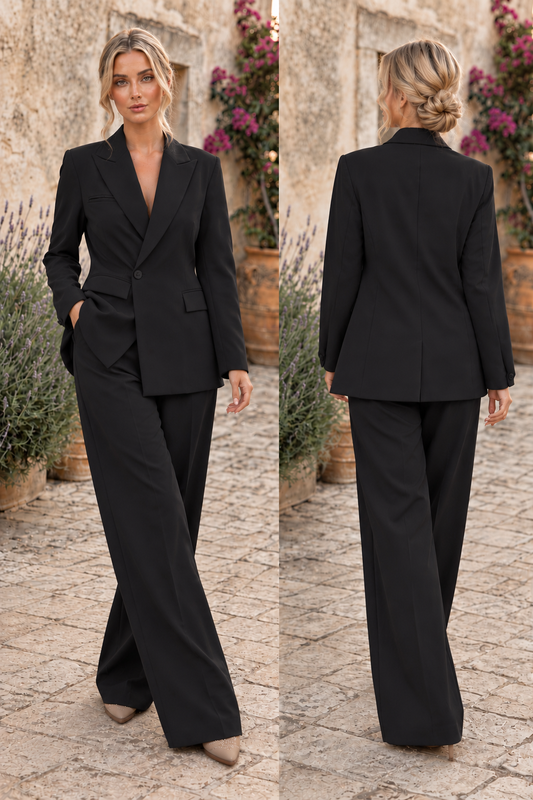 Coco - Blazer Oversize Negra