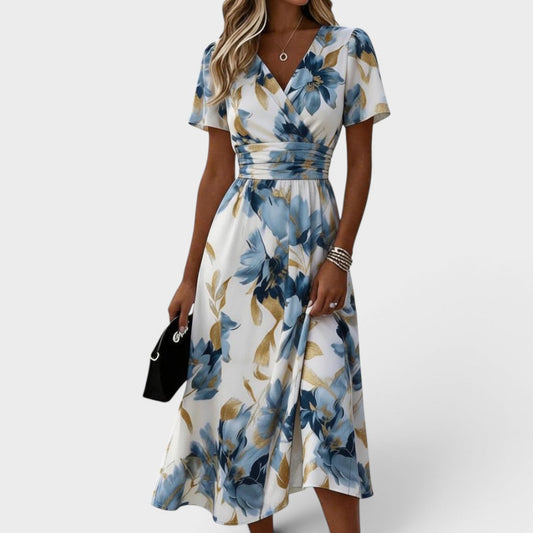 Denise - Vestido con Estampado Floral