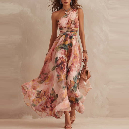 Aurora - Vestido con Corte Asimétrico
