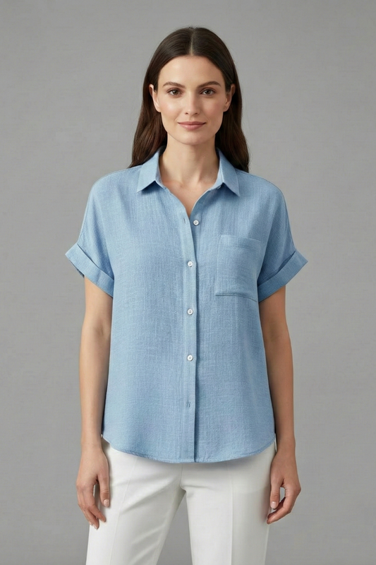 Anwen - Blusa con Manga Corta