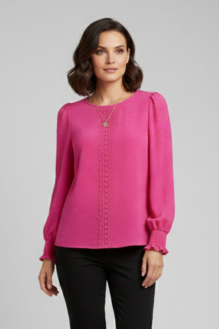 Ula - Blusa con Detalle Bordado