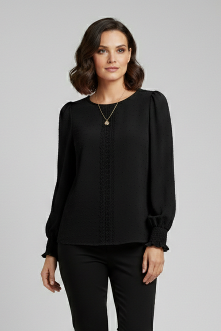 Ula - Blusa con Detalle Bordado