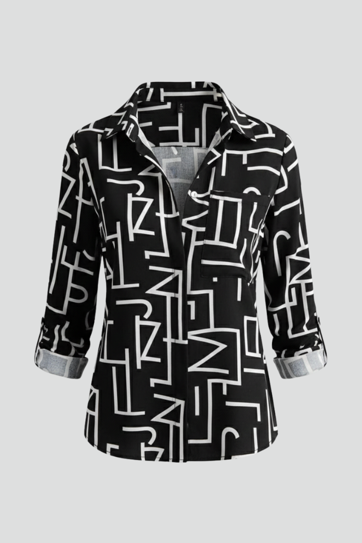 Caelia - Blusa con Manga Larga