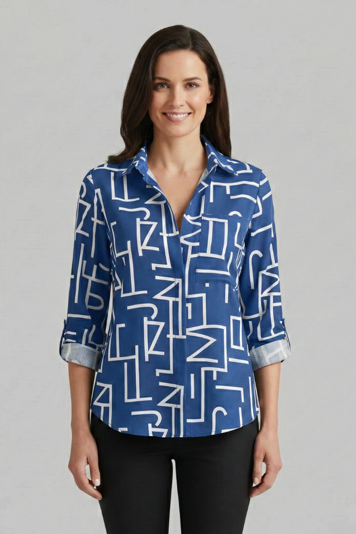 Caelia - Blusa con Manga Larga