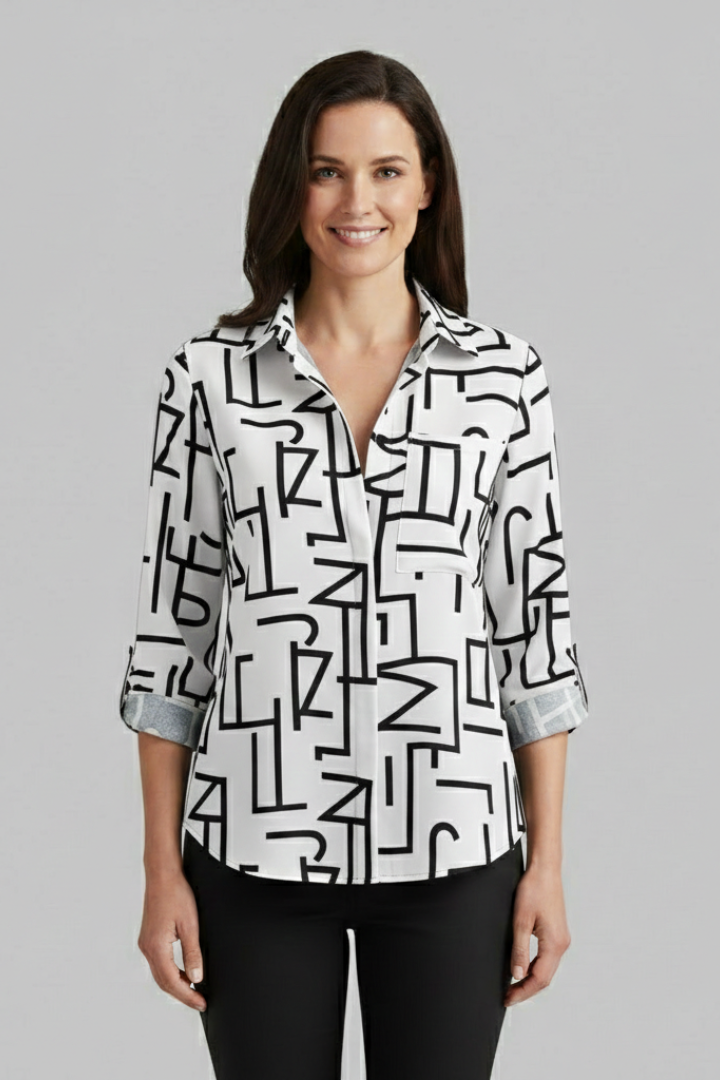 Caelia - Blusa con Manga Larga
