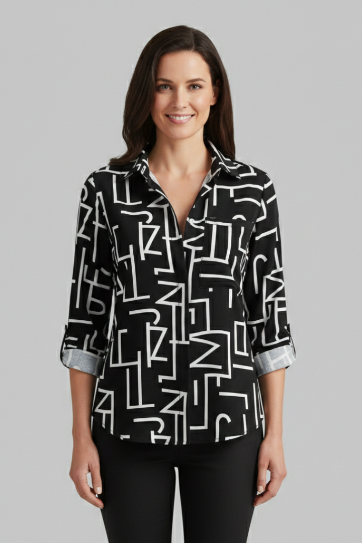 Caelia - Blusa con Manga Larga