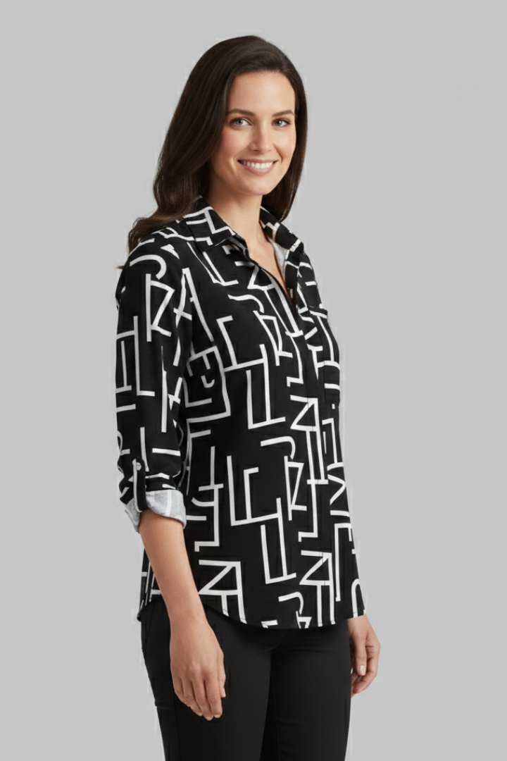 Caelia - Blusa con Manga Larga
