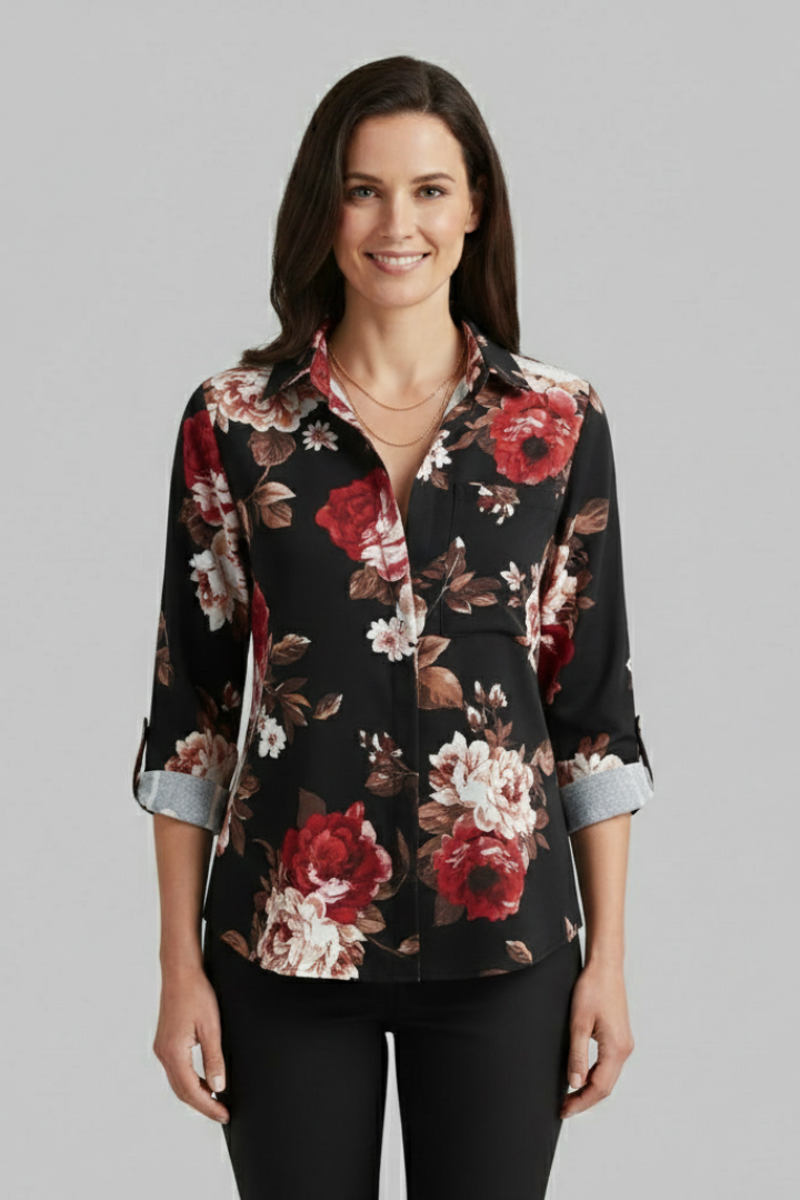 Caelia - Blusa con Manga Larga