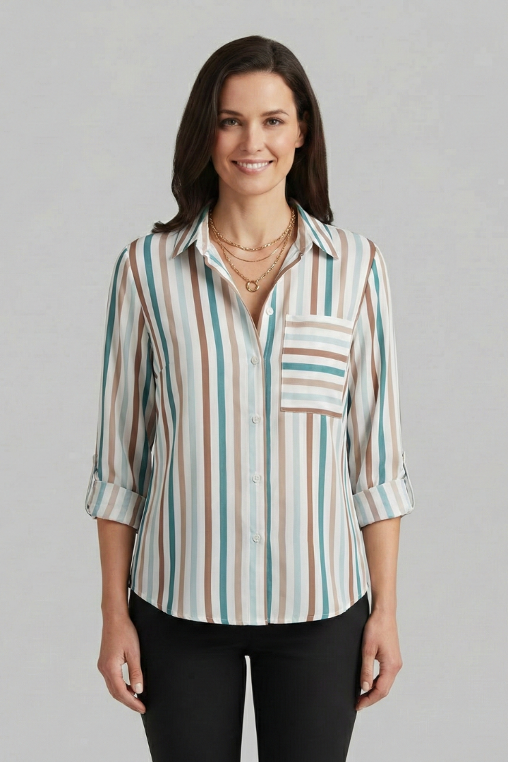 Caelia - Blusa con Manga Larga