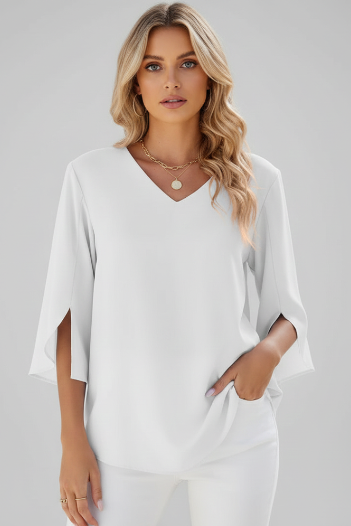 Mette - Blusa con Manga Corta