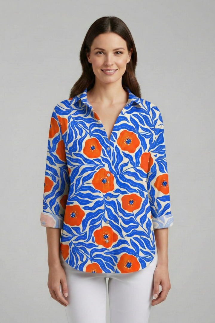 Delyth - Blusa con Estampado