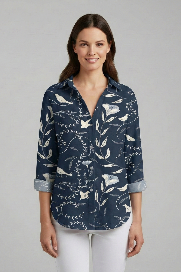 Delyth - Blusa con Estampado