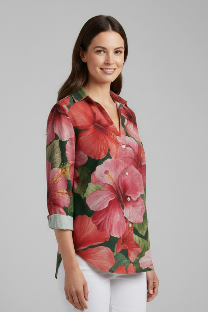 Delyth - Blusa con Estampado