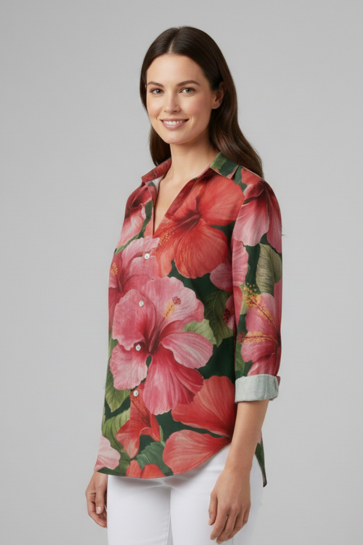 Delyth - Blusa con Estampado