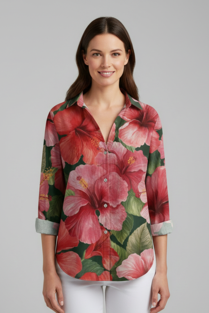 Delyth - Blusa con Estampado