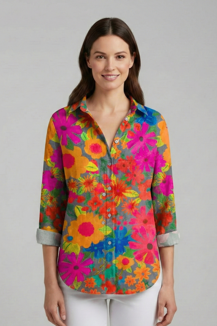 Delyth - Blusa con Estampado
