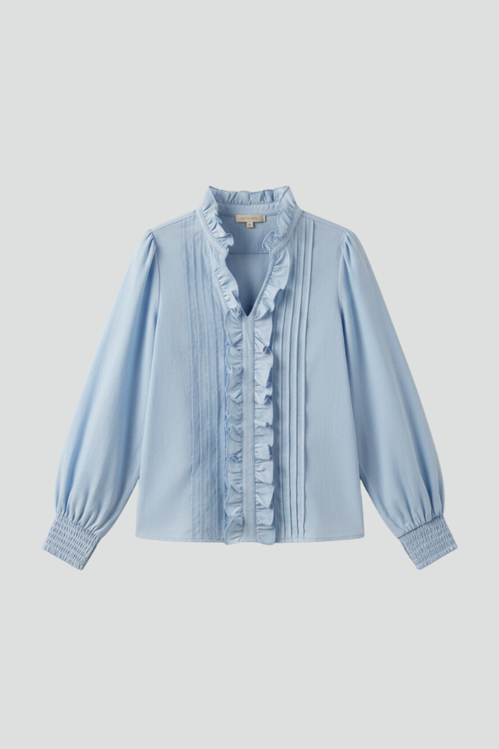 Lotte - Blusa con Ribete de Volante