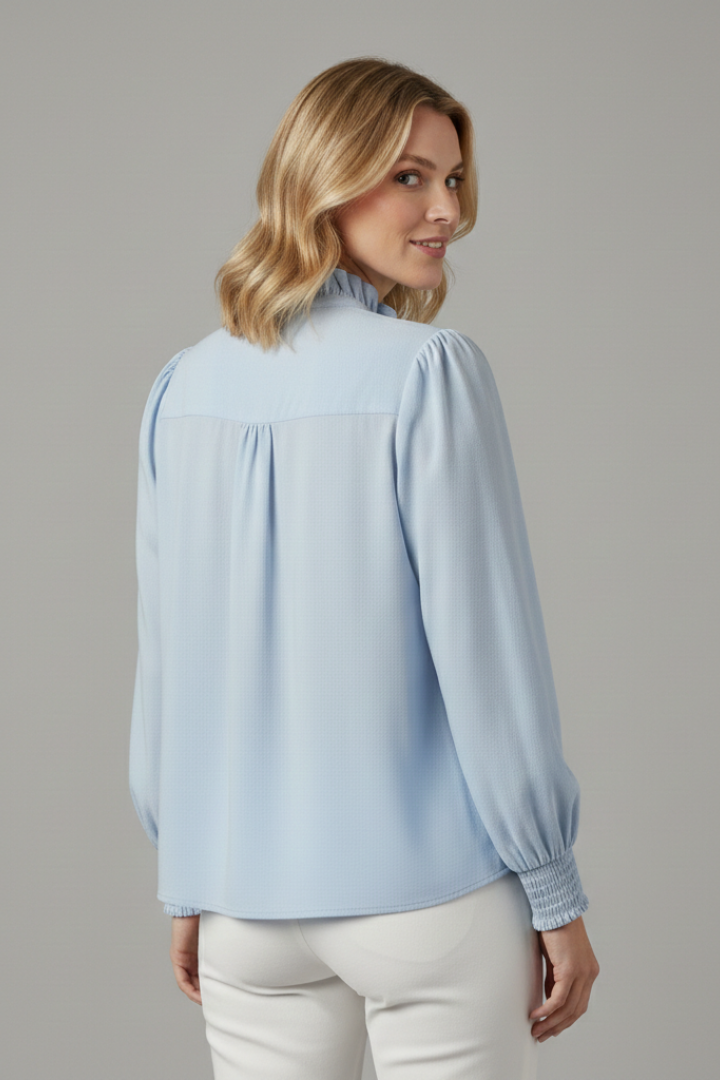 Lotte - Blusa con Ribete de Volante