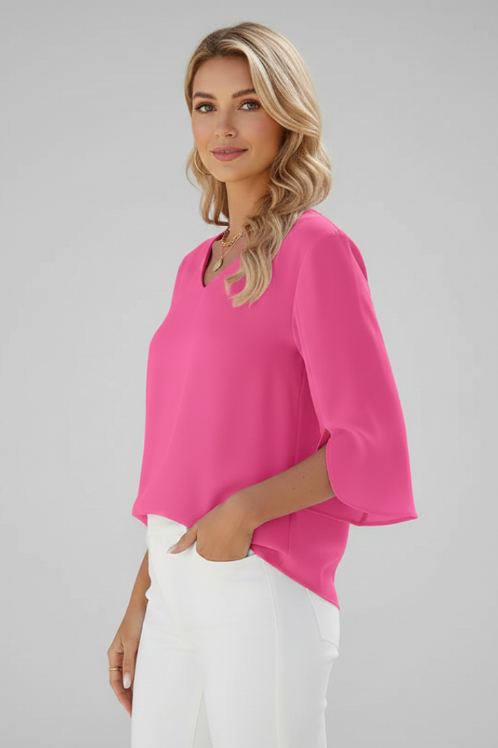 Celia - Blusa con Manga Corta