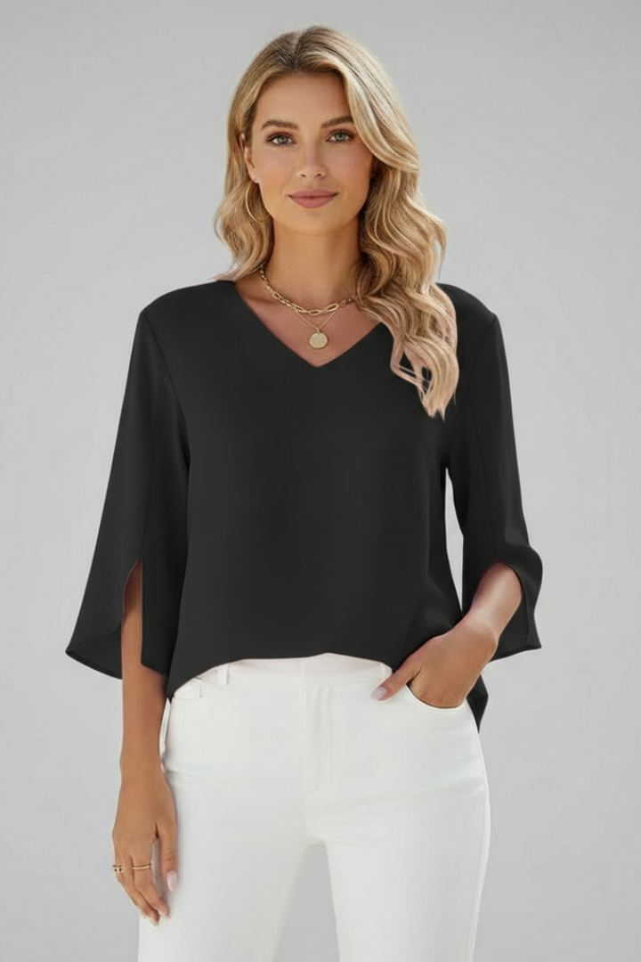 Celia - Blusa con Manga Corta