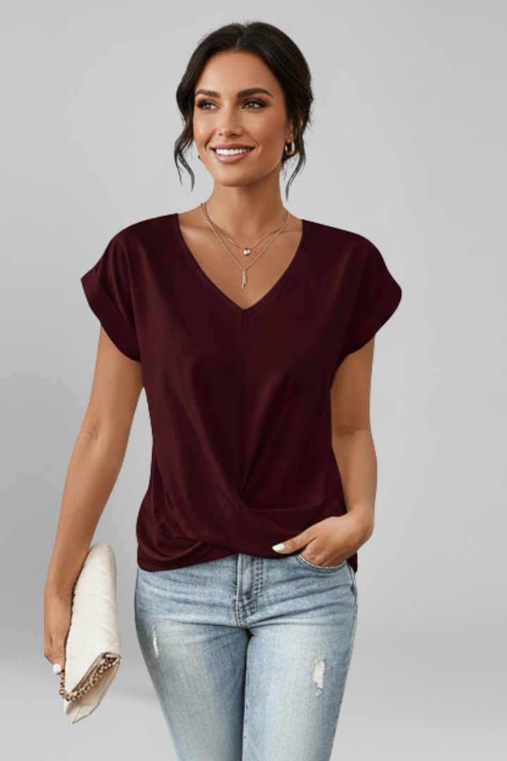 Femi - Blusa con Manga Corta