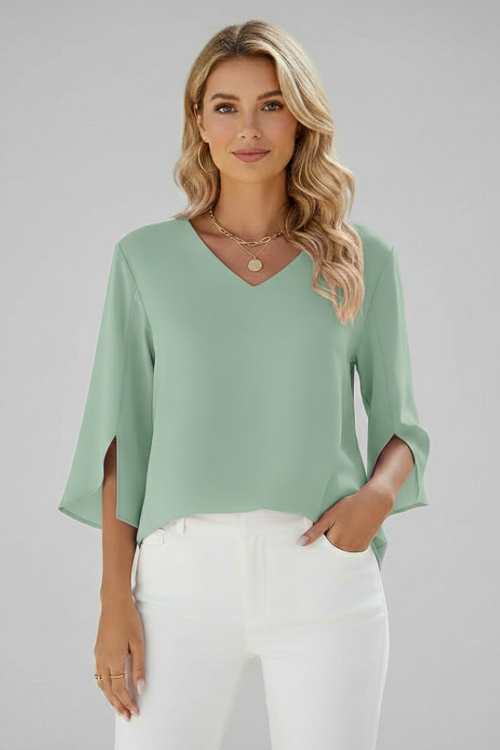 Celia - Blusa con Manga Corta