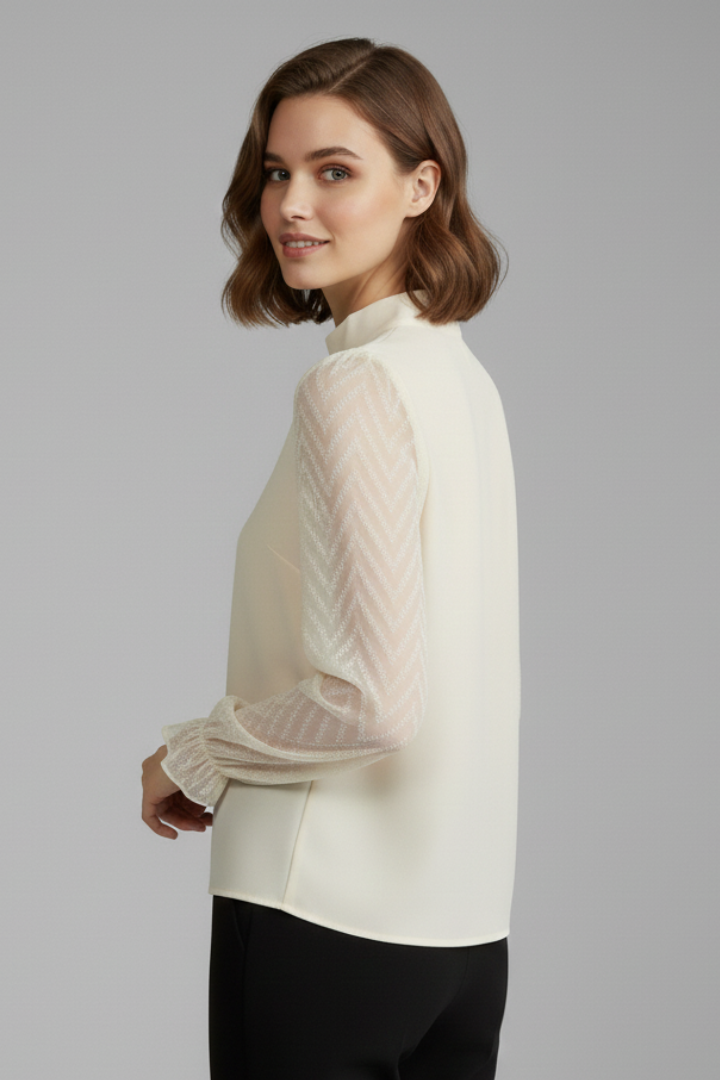 Odessa - Top con Mangas con Textura