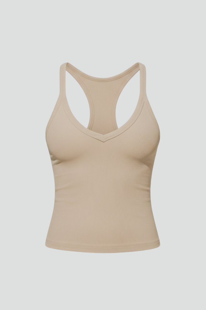 Sioned - Top con Textura Acanalada