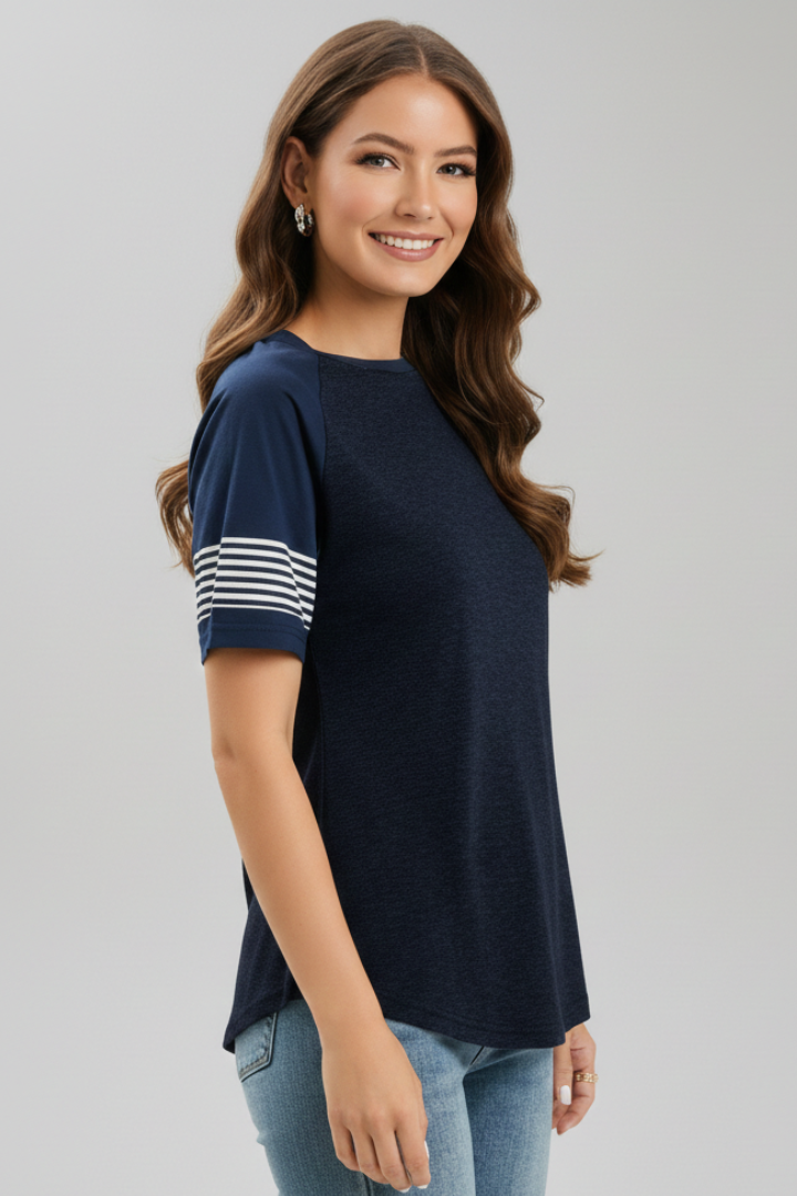 Hesper - Camiseta con Manga Ranglán