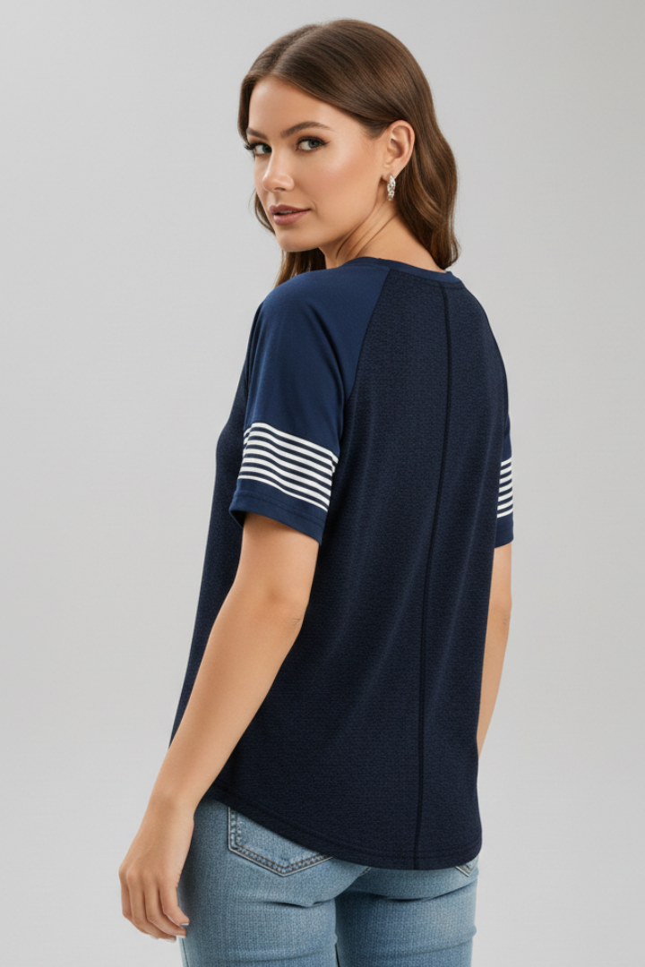 Hesper - Camiseta con Manga Ranglán