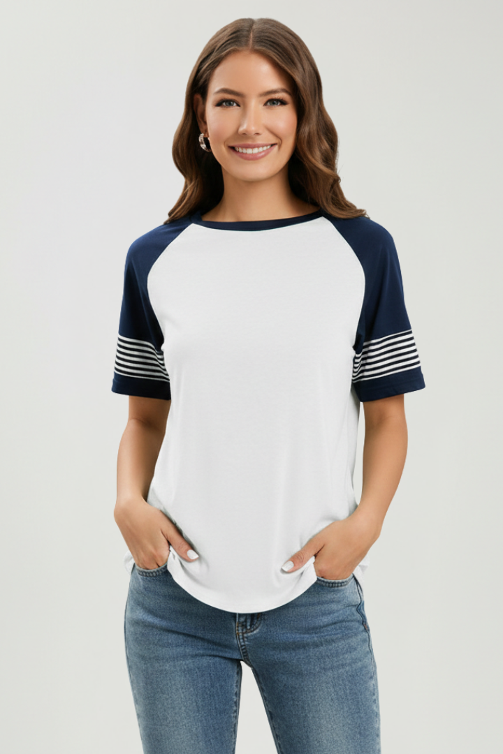 Hesper - Camiseta con Manga Ranglán