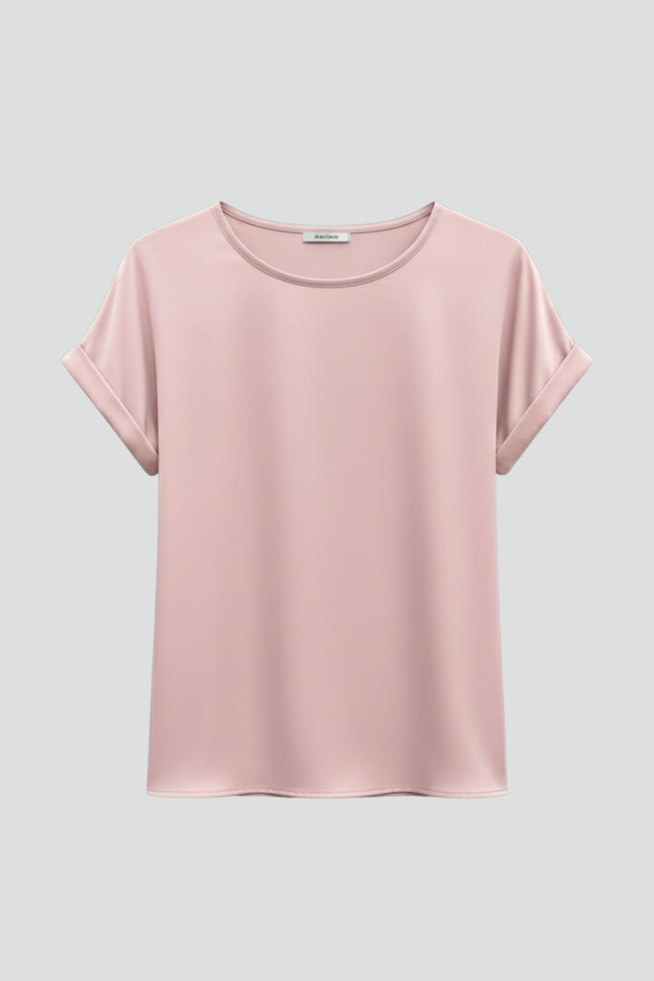 Sena - Camiseta con Cuello Redondo