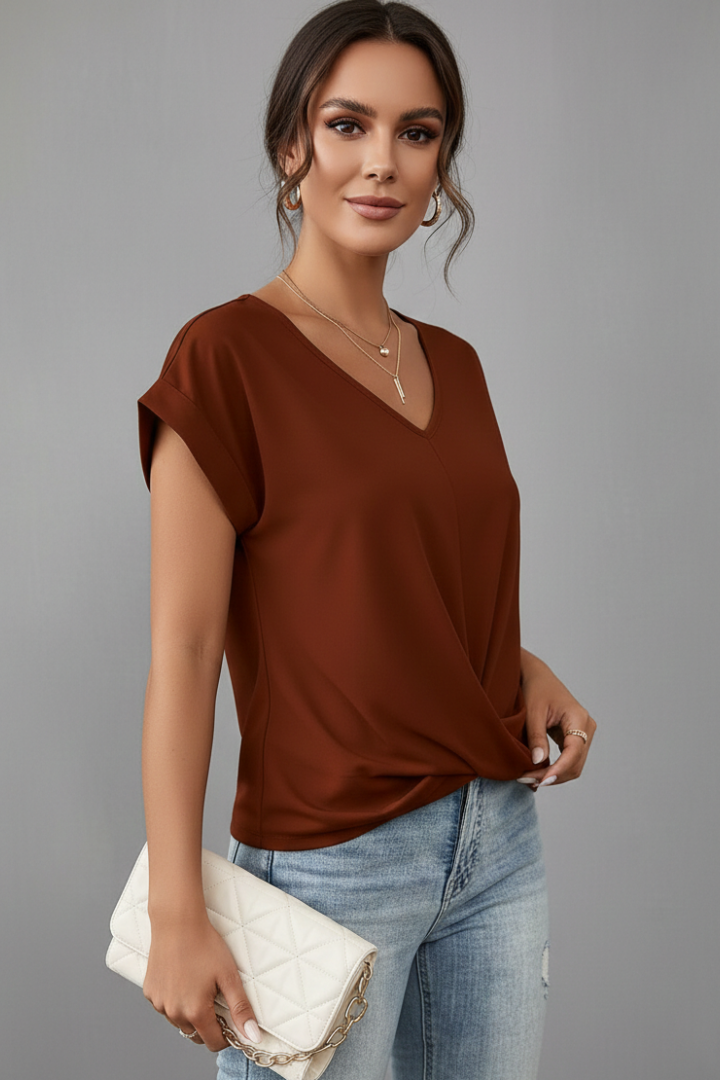 Rena - Camiseta con Manga Corta