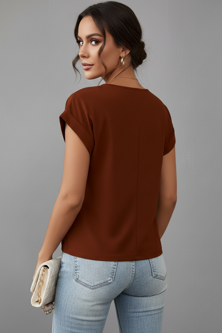 Rena - Camiseta con Manga Corta