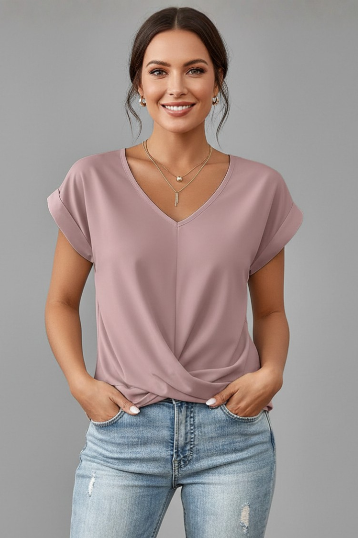 Rena - Camiseta con Manga Corta