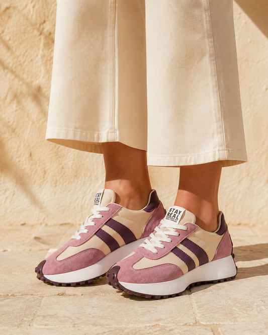 Elina | Zapatillas retro con cuña ligera