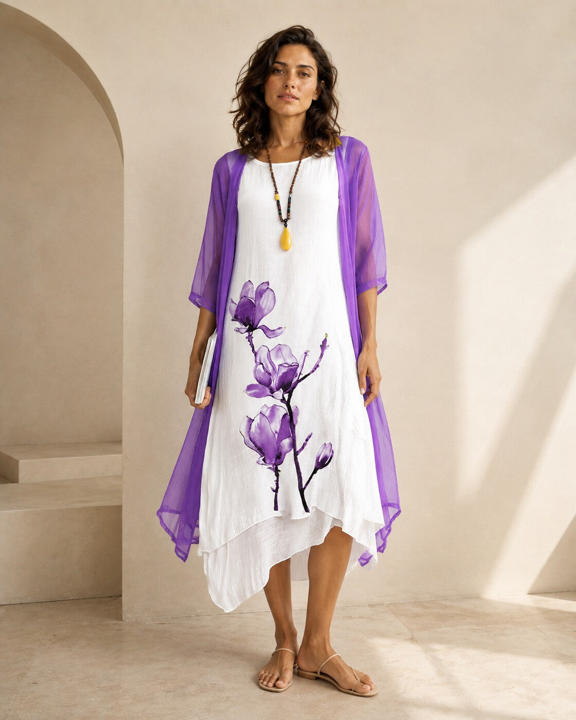 Ludovica · Vestido ligero de seda