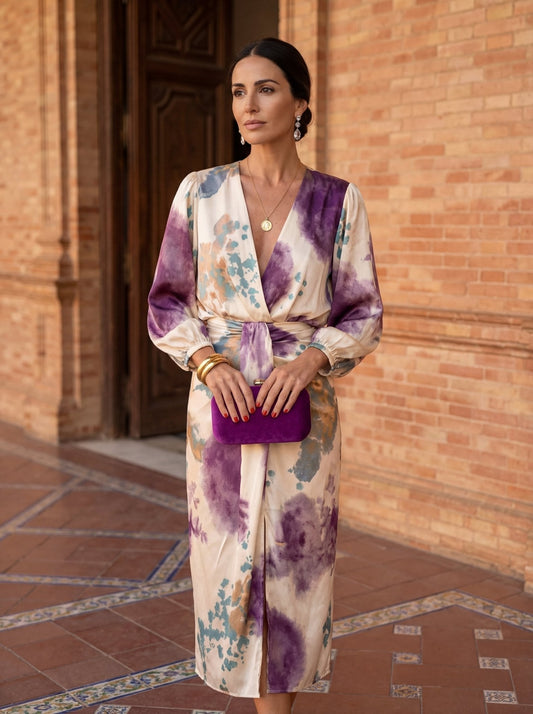 Olivia - Vestido con Escote en V