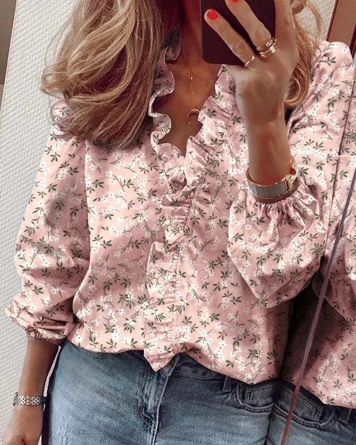 Hypatia - Blusa con Escote en V
