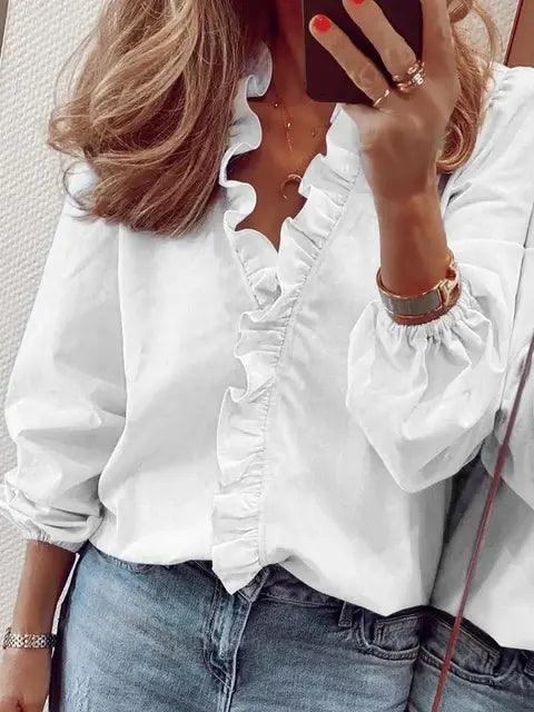 Hypatia - Blusa con Escote en V