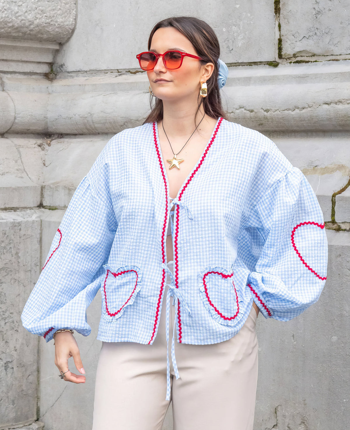 Millicent - Blusa con Manga Larga